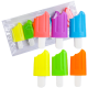 Textmarker mini fluorescent inghetata 6 buc